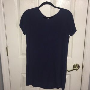 Navy Blue t-shirt dress forever 21